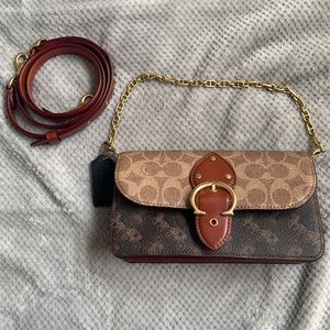 Coach Beat cross body in signature canvas multi